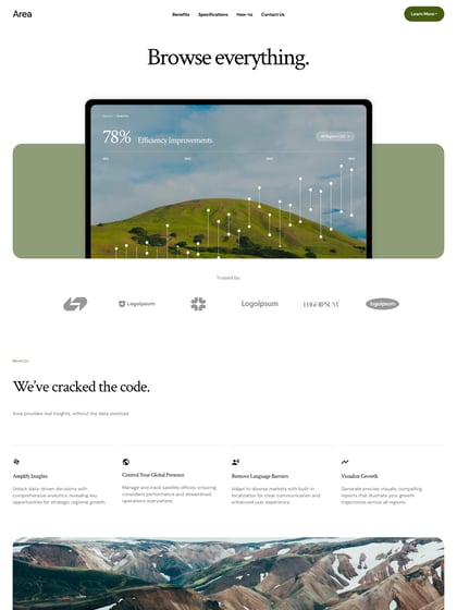 Area Template Thumbnail Preview