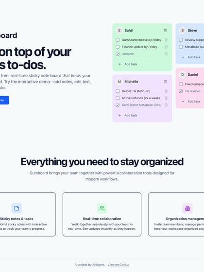 Gumboard Thumbnail Preview