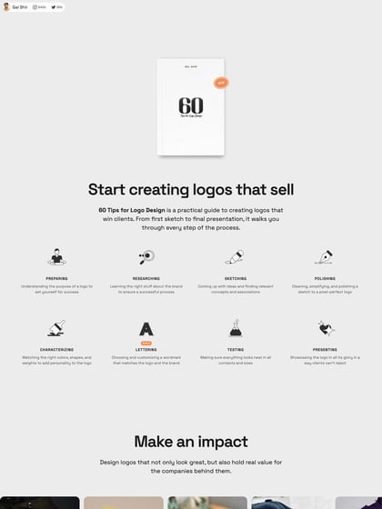 60 Tips for Logo Design Thumbnail Preview