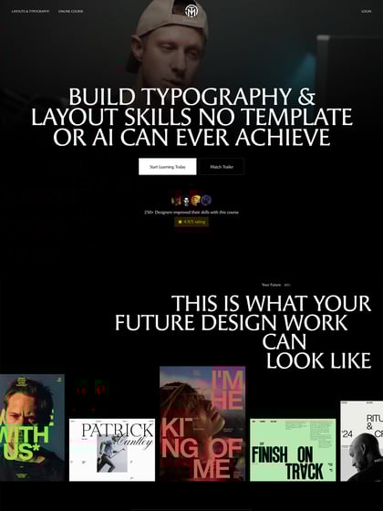 Typography & Layout Course Thumbnail Preview