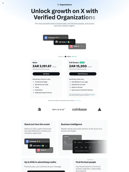 X Organizations Thumbnail Preview