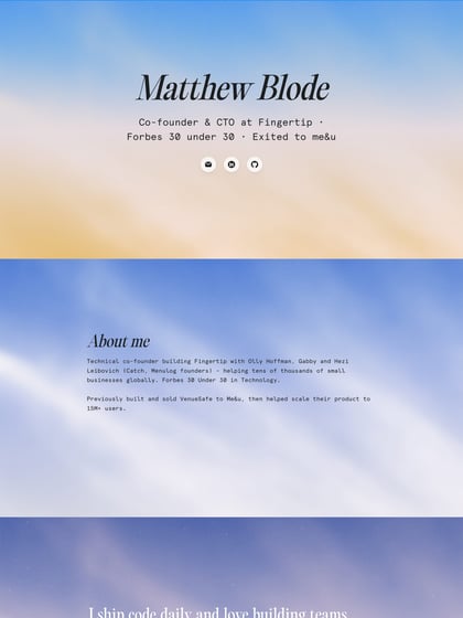 Matthew Blode Thumbnail Preview