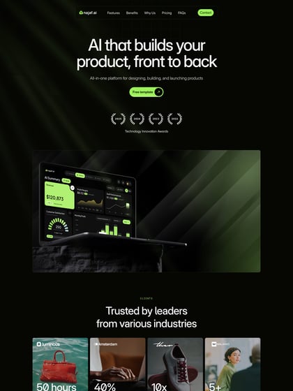 Najaf Template Thumbnail Preview