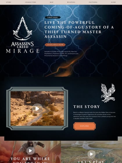 Assassins Creed Mirage Thumbnail Preview