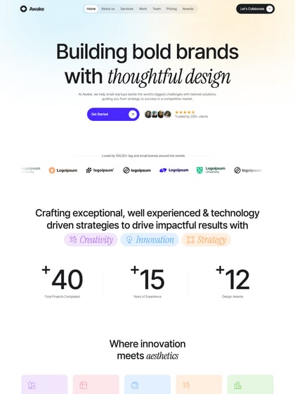 Awakee Template Thumbnail Preview