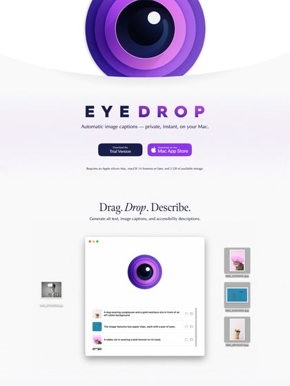 EyeDrop Thumbnail Preview