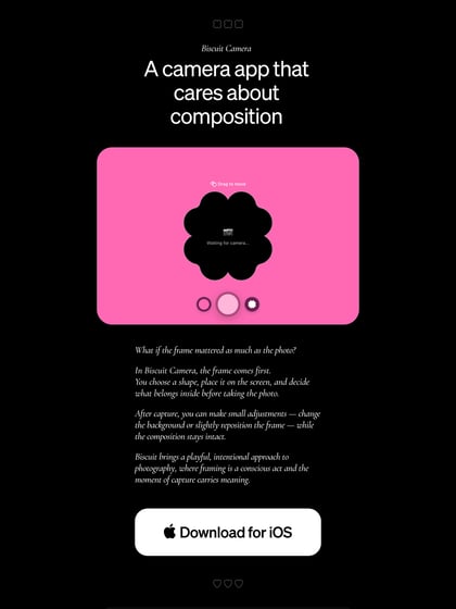 Biscuit Camera Thumbnail Preview