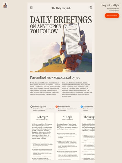 The Daily Dispatch Thumbnail Preview