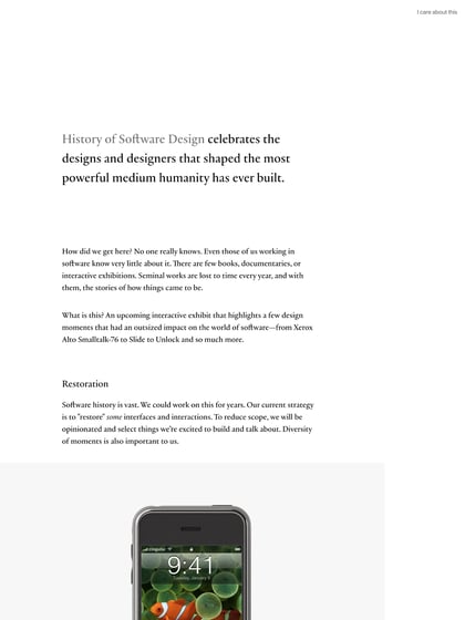 History of Software Design Thumbnail Preview
