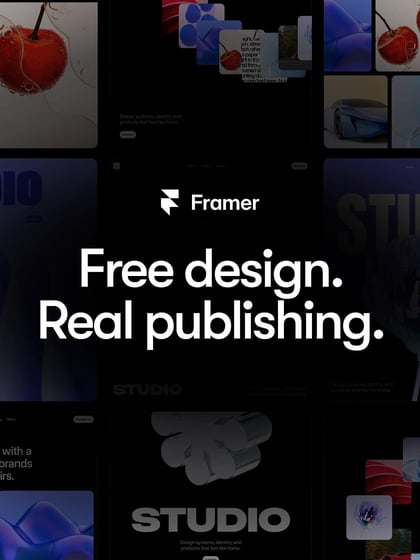 Framer - Build better sites, faster