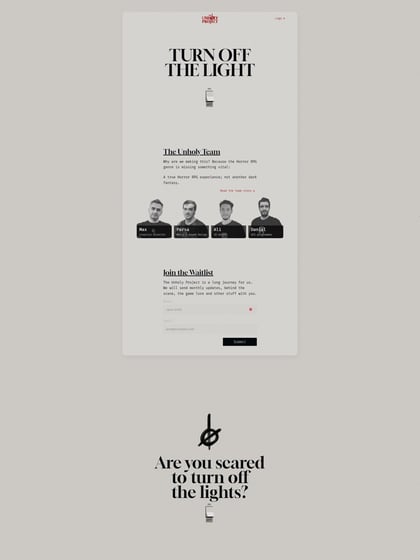 The Unholy Project Thumbnail Preview