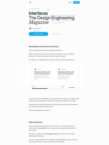 Interfaces Magazine Thumbnail Preview