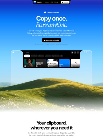 Supaste Thumbnail Preview