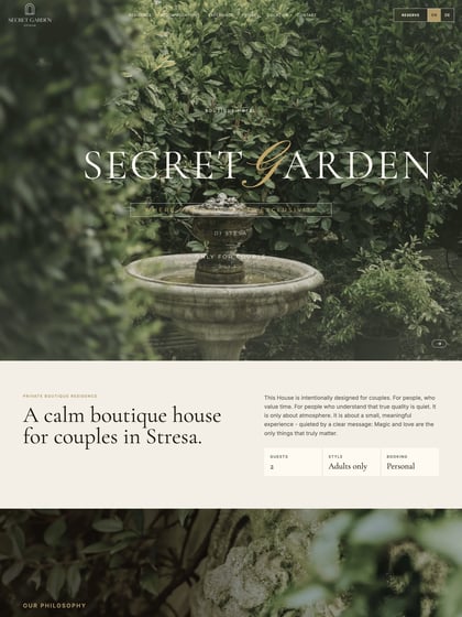 Secret Garden Stresa Thumbnail Preview