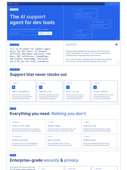 Tori by TalkJS Thumbnail Preview