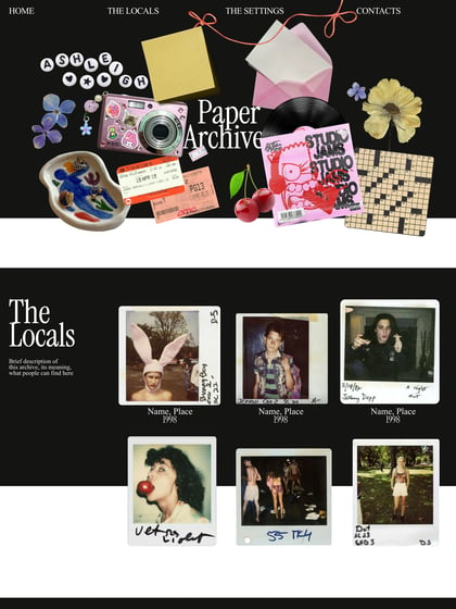Paper Archive Template Thumbnail Preview