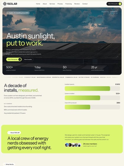 Solarix Template Thumbnail Preview