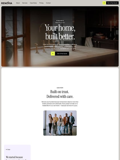 Renovia Template Thumbnail Preview