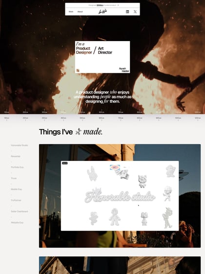 Ayush Halder Portfolio Thumbnail Preview
