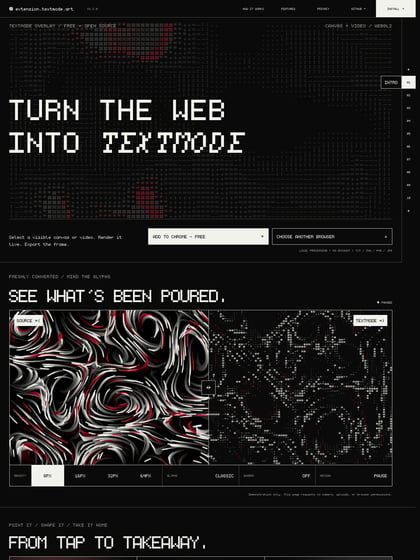 Textmode Overlay Thumbnail Preview