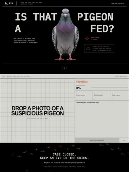 Is That Pigeon a Fed? Thumbnail Preview