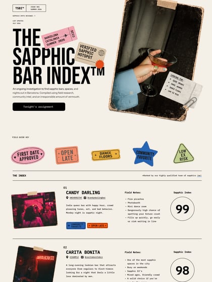 The Sapphic Bar Index Thumbnail Preview
