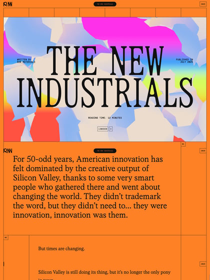 The New Industrials Thumbnail Preview
