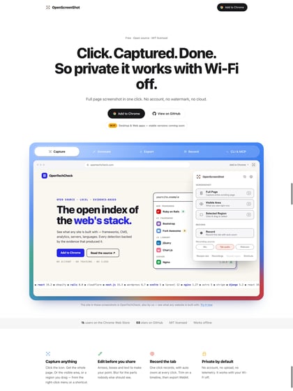 OpenScreenShot Thumbnail Preview