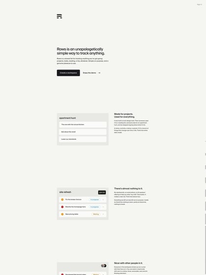 Rows Thumbnail Preview