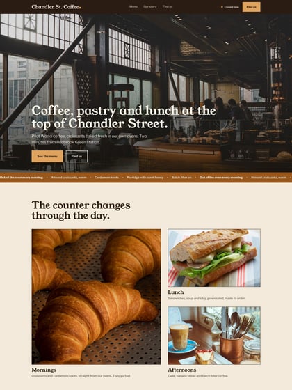 Chandler Lite Template Thumbnail Preview