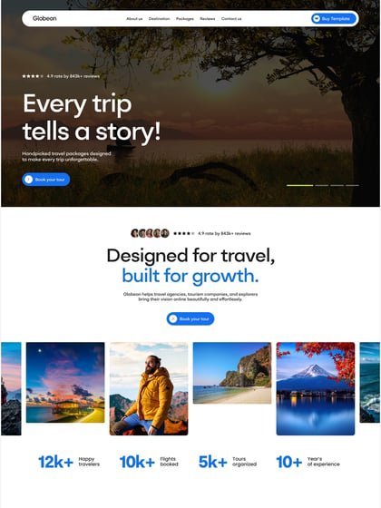 Globeon Template Thumbnail Preview