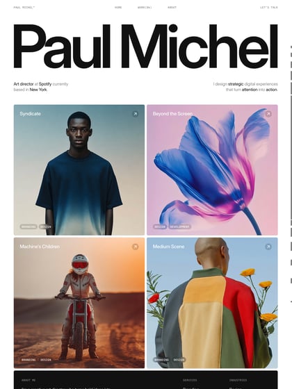 Paul Michel Template Thumbnail Preview