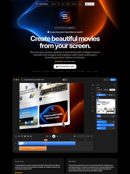 Screen Movie Thumbnail Preview