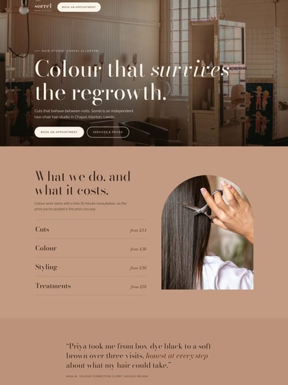 Sorrel Lite Template Thumbnail Preview