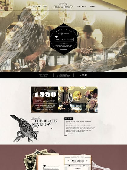 The Black Sparrow Thumbnail Preview