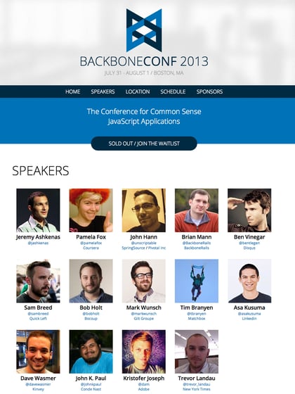 BackboneConf 2013 Thumbnail Preview