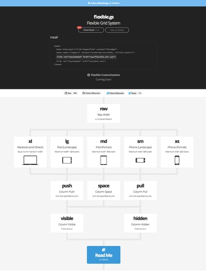 Flexible Grid System Thumbnail Preview