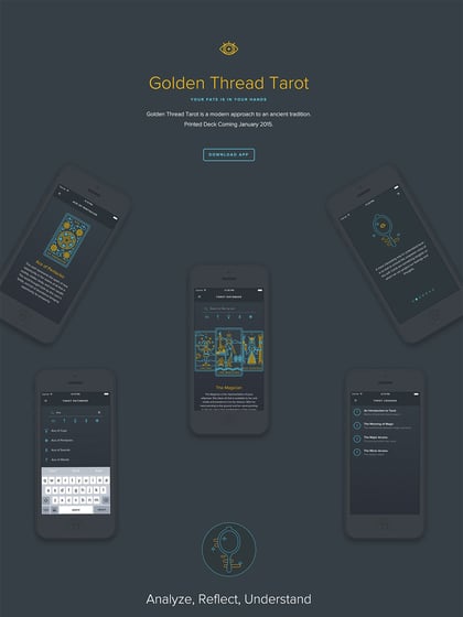 Golden Thread Tarot Thumbnail Preview