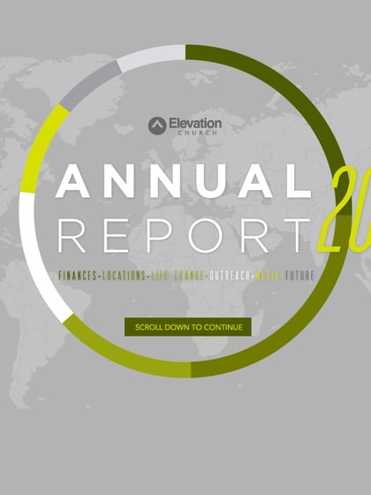 Elevation Church Annual Report Thumbnail Preview