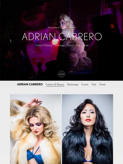 Adrian Cabrero Photography Thumbnail Preview