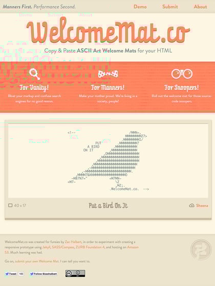 WelcomeMat.co Thumbnail Preview