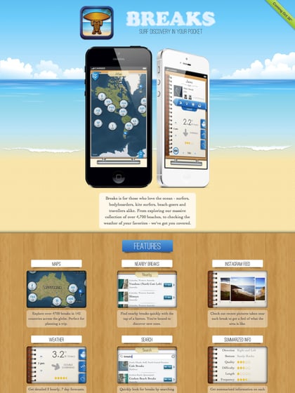 Breaks App Thumbnail Preview