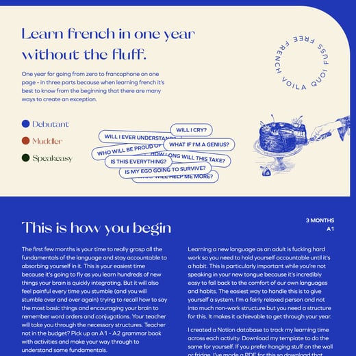 Fuss Free French