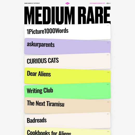 Medium Rare