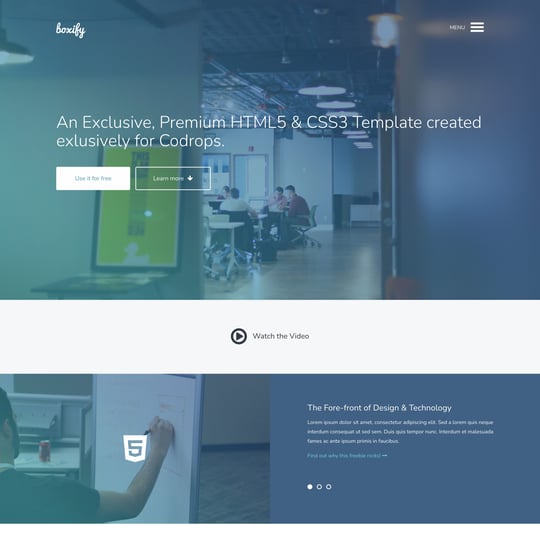 Boxify Template Thumbnail Preview