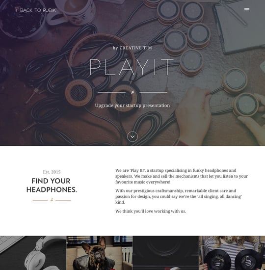 Rubik Template Thumbnail Preview