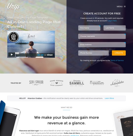 Urip Template Thumbnail Preview