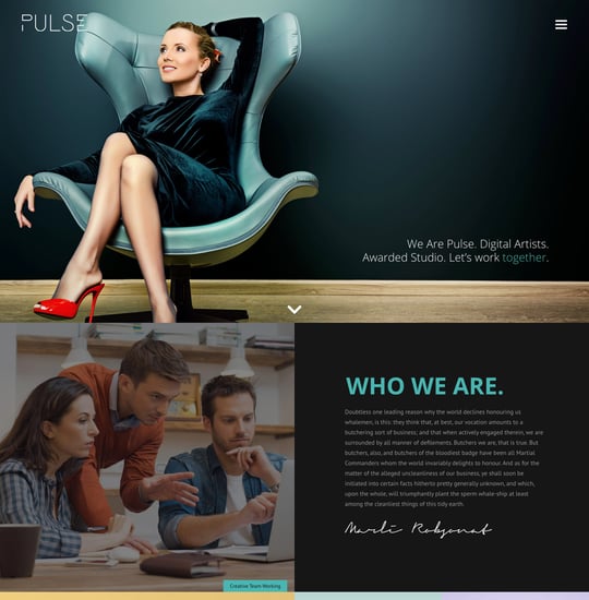 Pulse Template Thumbnail Preview