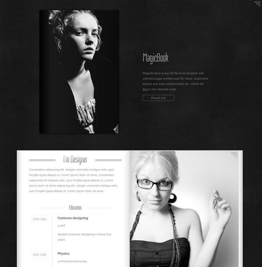 MagicBook Template Thumbnail Preview