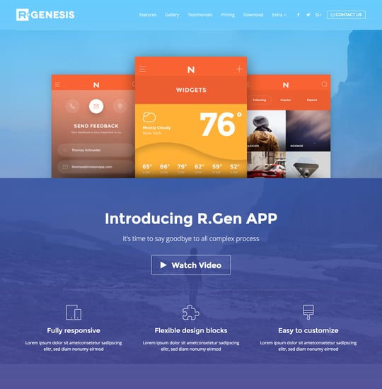 AppLead Template Thumbnail Preview